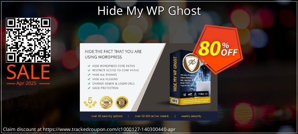Hide My WP Ghost coupon on Mother Day discount