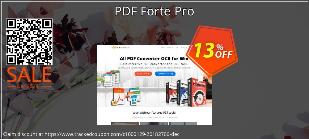 PDF Forte Pro coupon on World Party Day offering sales