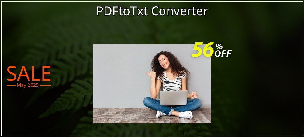 PDFtoTxt Converter coupon on Mother's Day sales