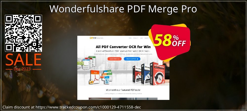Wonderfulshare PDF Merge Pro coupon on Virtual Vacation Day sales