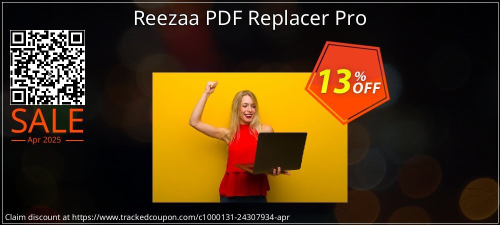 Reezaa PDF Replacer Pro coupon on National Smile Day offering sales