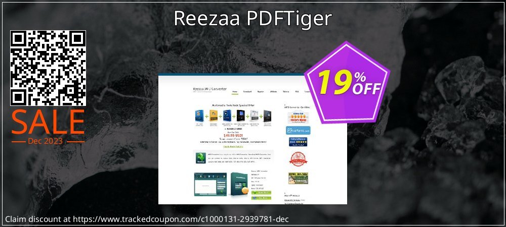 Reezaa PDFTiger coupon on Palm Sunday deals