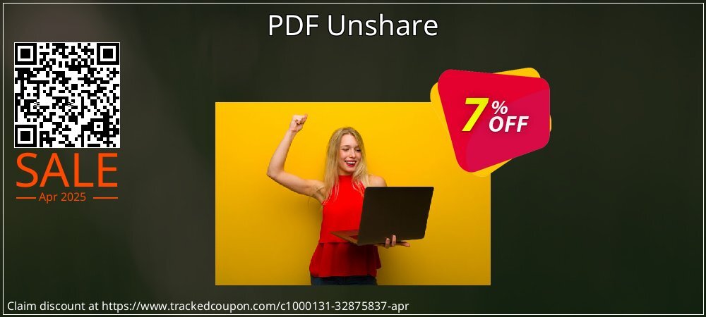 PDF Unshare coupon on April Fools' Day super sale