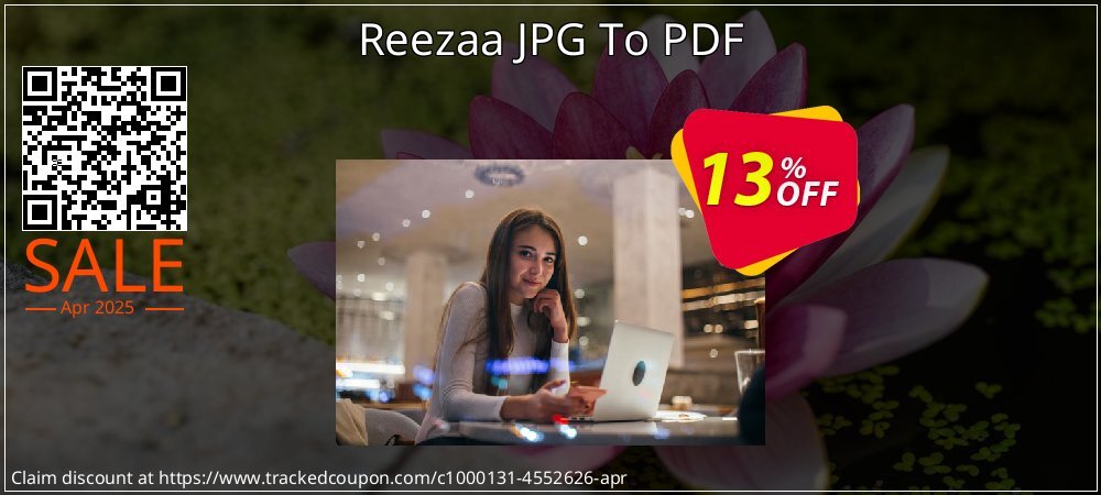 Reezaa JPG To PDF coupon on World Party Day offer