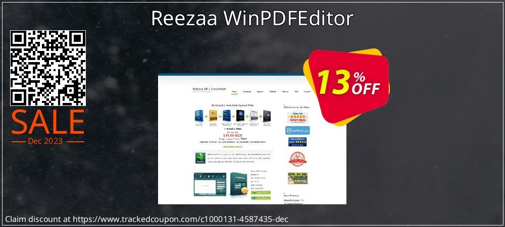 Reezaa WinPDFEditor coupon on World Backup Day discounts