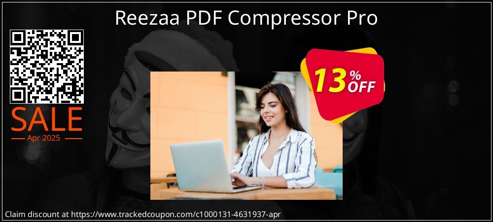 Reezaa PDF Compressor Pro coupon on April Fools' Day offering sales