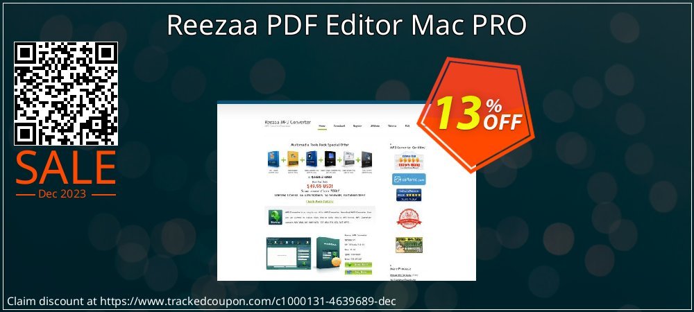 Reezaa PDF Editor Mac PRO coupon on Tell a Lie Day promotions