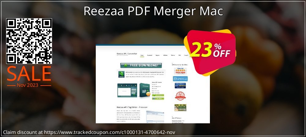 Reezaa PDF Merger Mac coupon on National Memo Day offering sales