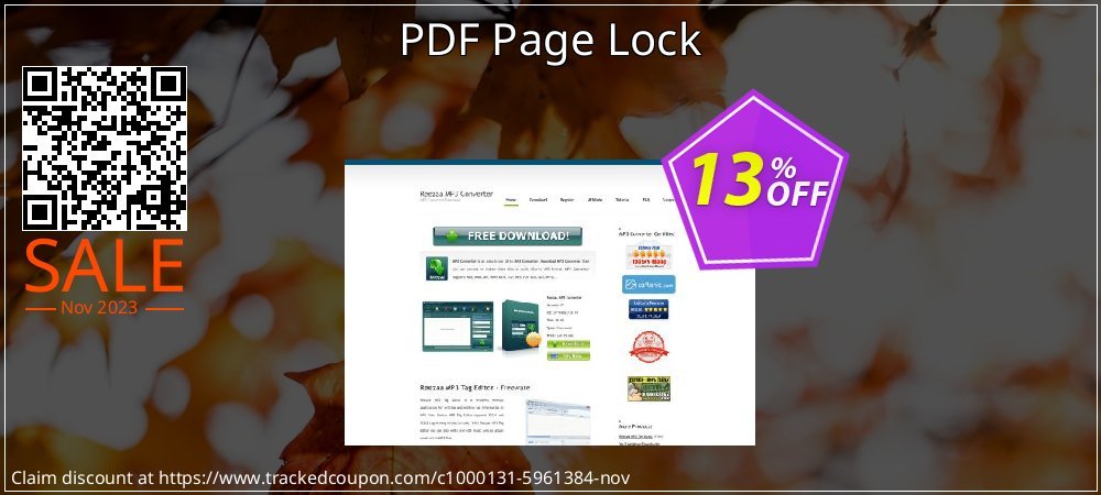 PDF Page Lock coupon on National Smile Day sales