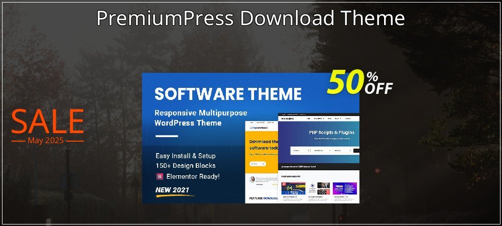 PremiumPress Download Theme coupon on World Oceans Day offering discount