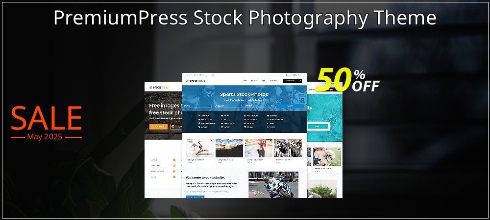 PremiumPress Stock Photography Theme coupon on Father's Day promotions