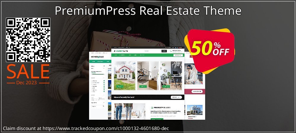 Get 50% OFF PremiumPress Real Estate Theme offering sales