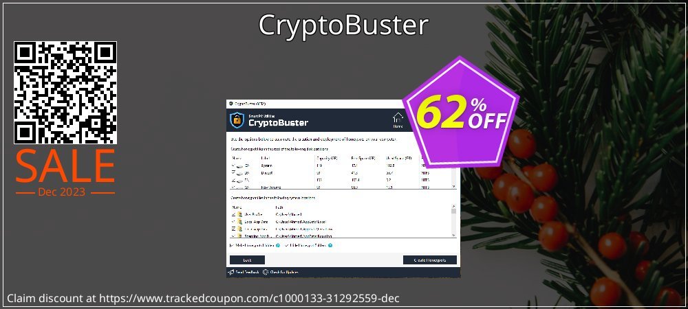 CryptoBuster coupon on Tell a Lie Day deals