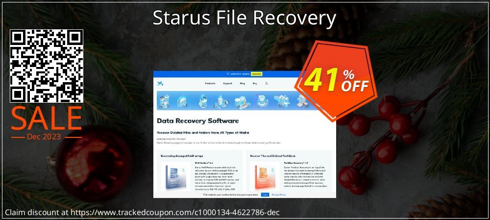 Starus File Recovery coupon on World Party Day deals