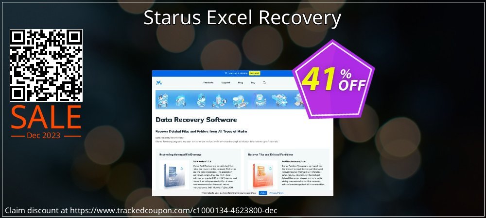 Starus Excel Recovery coupon on National Walking Day discounts