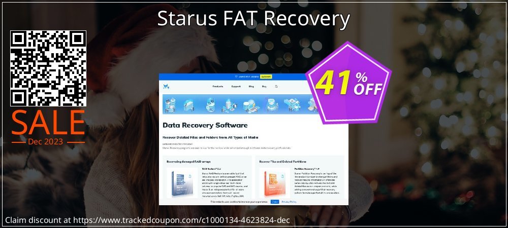 Starus FAT Recovery coupon on World Password Day offering sales