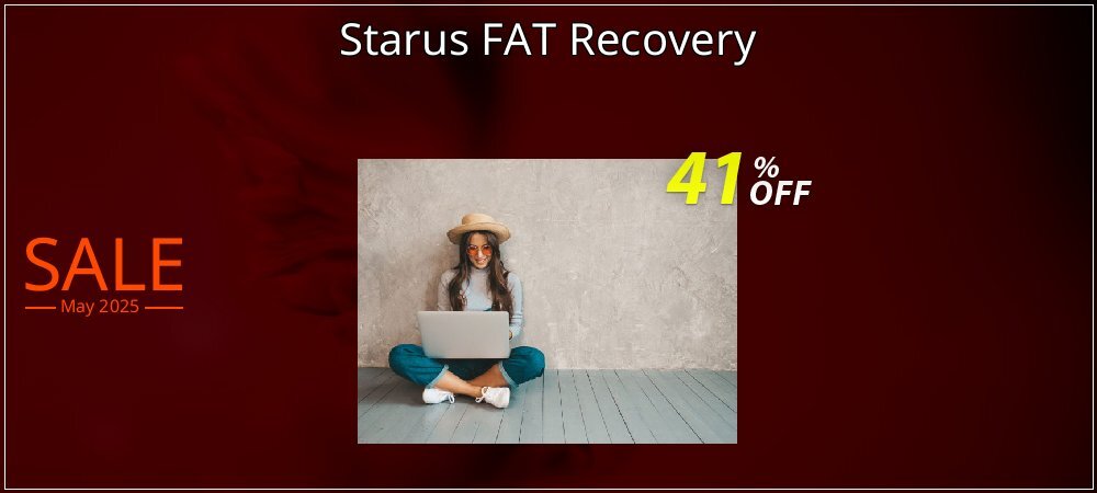 Starus FAT Recovery coupon on National Smile Day offering sales