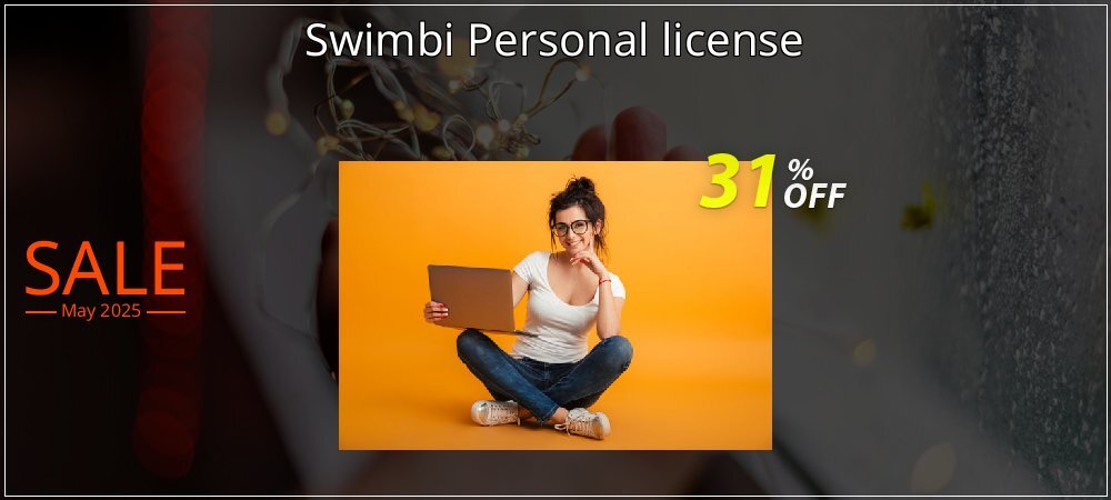 Swimbi Personal license coupon on National Loyalty Day offering discount