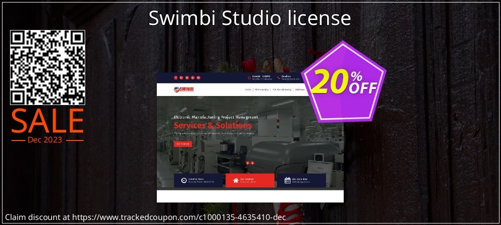 Swimbi Studio license coupon on National Walking Day promotions