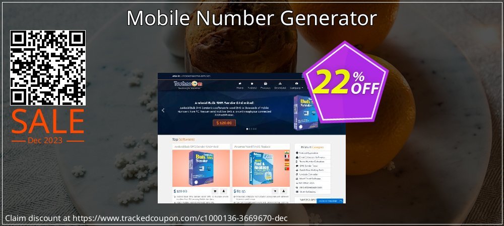 Mobile Number Generator coupon on Mother's Day super sale