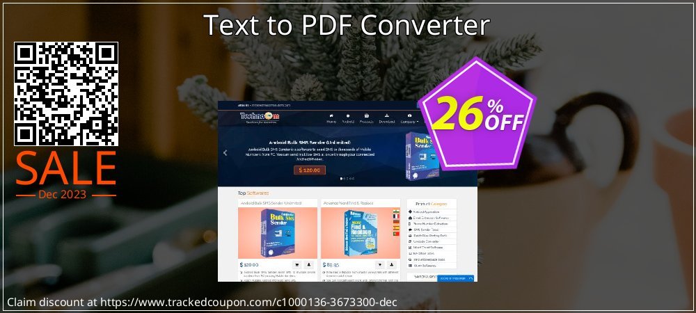 Text to PDF Converter coupon on Mother Day sales