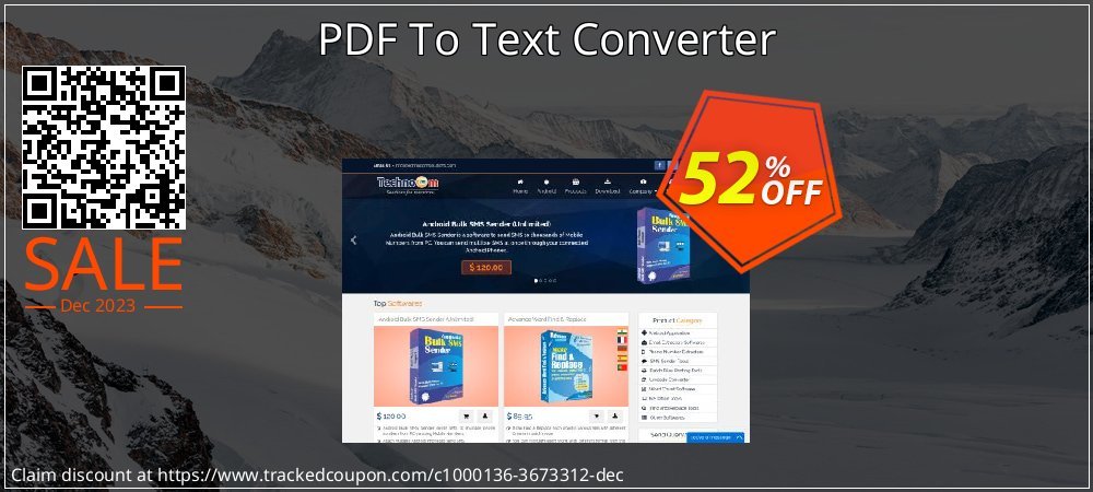 PDF To Text Converter coupon on April Fools' Day offer