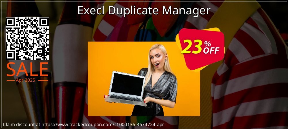 Execl Duplicate Manager coupon on National Smile Day offer