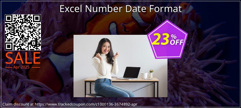 Excel Number Date Format coupon on April Fools' Day discounts