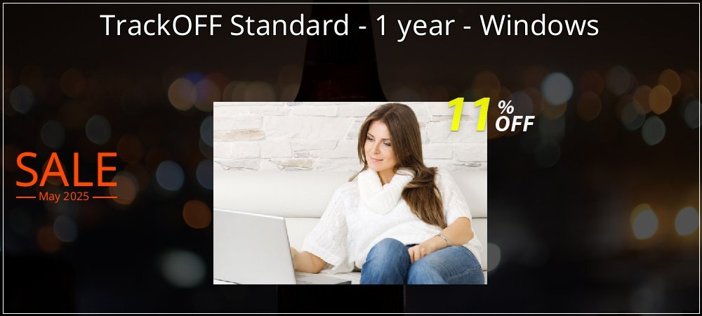 TrackOFF Standard - 1 year - Windows coupon on World Backup Day super sale