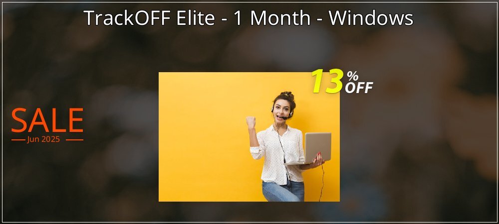 TrackOFF Elite - 1 Month - Windows coupon on Palm Sunday super sale