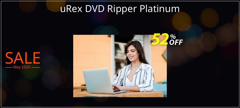 uRex DVD Ripper Platinum coupon on World Party Day offering sales