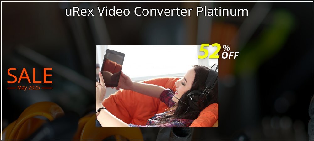 uRex Video Converter Platinum coupon on World Party Day offering discount