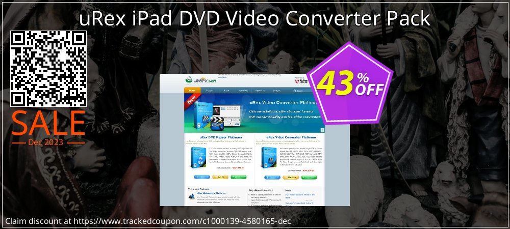uRex iPad DVD Video Converter Pack coupon on National Walking Day sales