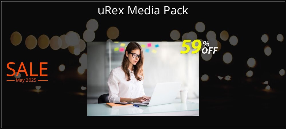 uRex Media Pack coupon on Palm Sunday sales