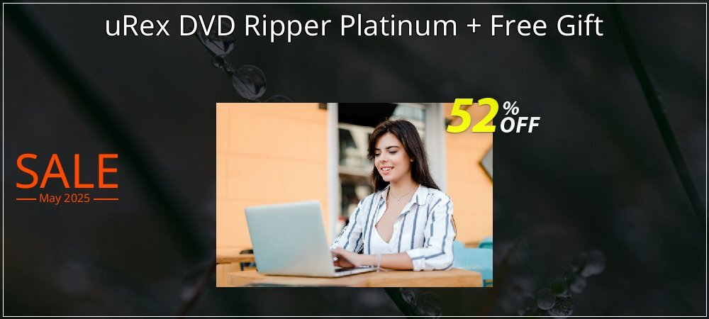 uRex DVD Ripper Platinum + Free Gift coupon on National Memo Day sales
