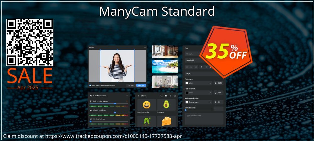 ManyCam Standard coupon on Easter Day promotions