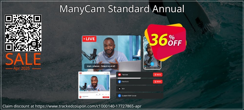 ManyCam Standard Annual coupon on National Walking Day super sale