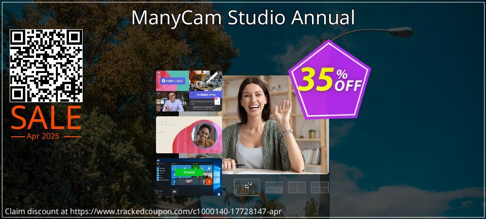 ManyCam Studio Annual coupon on April Fools' Day sales