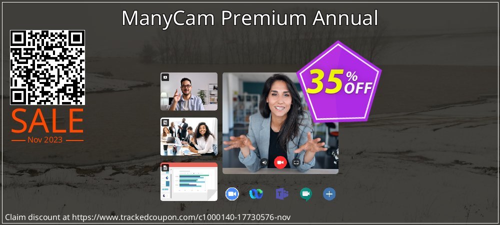ManyCam Premium Annual coupon on Women Day discounts