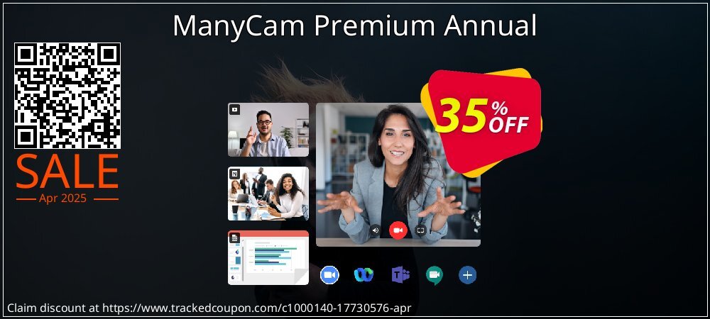 ManyCam Premium Annual coupon on National Loyalty Day sales