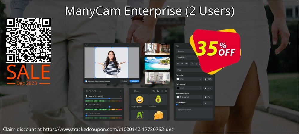ManyCam Enterprise - 2 Users  coupon on April Fools' Day offering sales