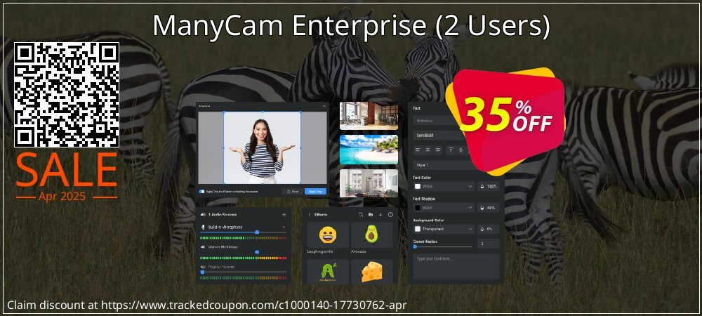 ManyCam Enterprise - 2 Users  coupon on April Fools' Day offering sales