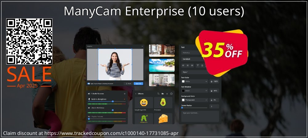 ManyCam Enterprise - 10 users  coupon on Mother Day offering sales