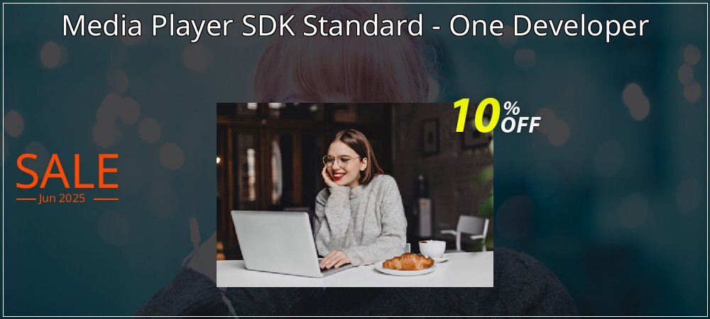 Media Player SDK Standard - One Developer coupon on World Day of Music discount