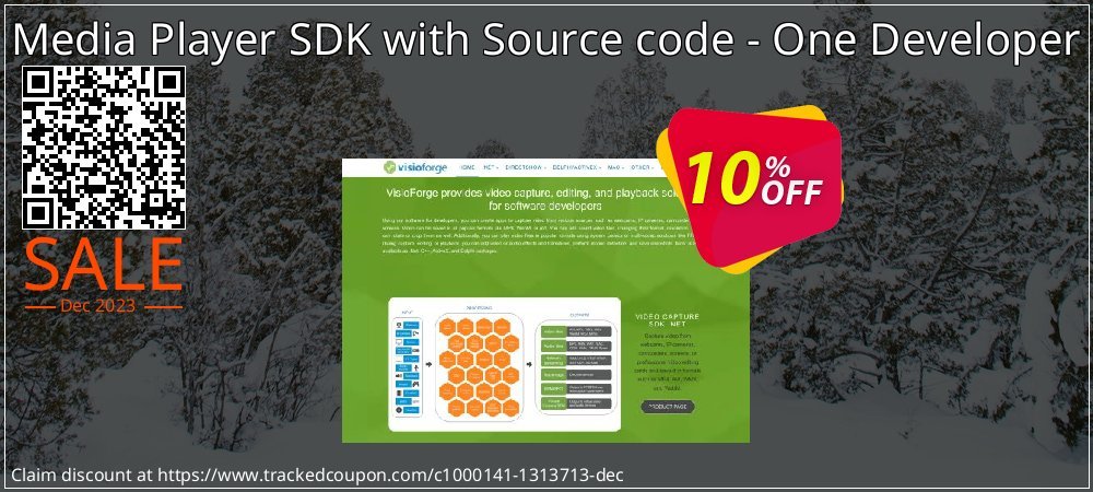 Media Player SDK with Source code - One Developer coupon on Virtual Vacation Day sales