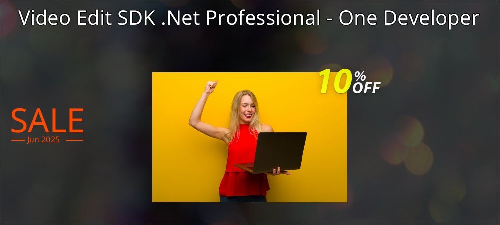 Video Edit SDK .Net Professional - One Developer coupon on Working Day offering sales