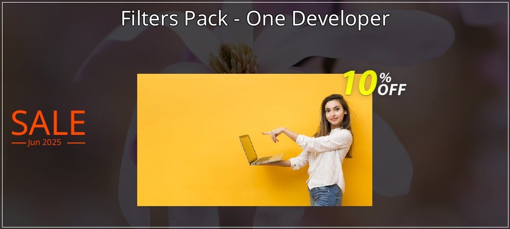 Filters Pack - One Developer coupon on National Loyalty Day super sale