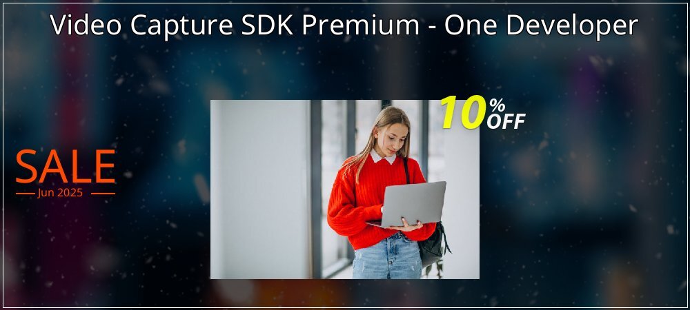 Video Capture SDK Premium - One Developer coupon on Palm Sunday promotions