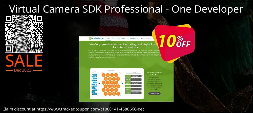 Virtual Camera SDK Professional - One Developer coupon on Virtual Vacation Day sales