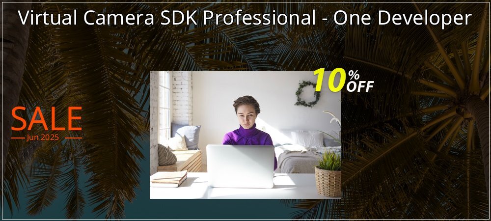 Virtual Camera SDK Professional - One Developer coupon on 	National Kissing Day discount
